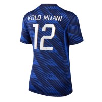 Francúzsko Randal Kolo Muani #12 Domáci Ženy futbalový dres MS 2026 Krátky Rukáv